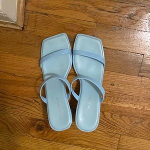 Jeffrey Campbell strappy sandals baby blue size 7